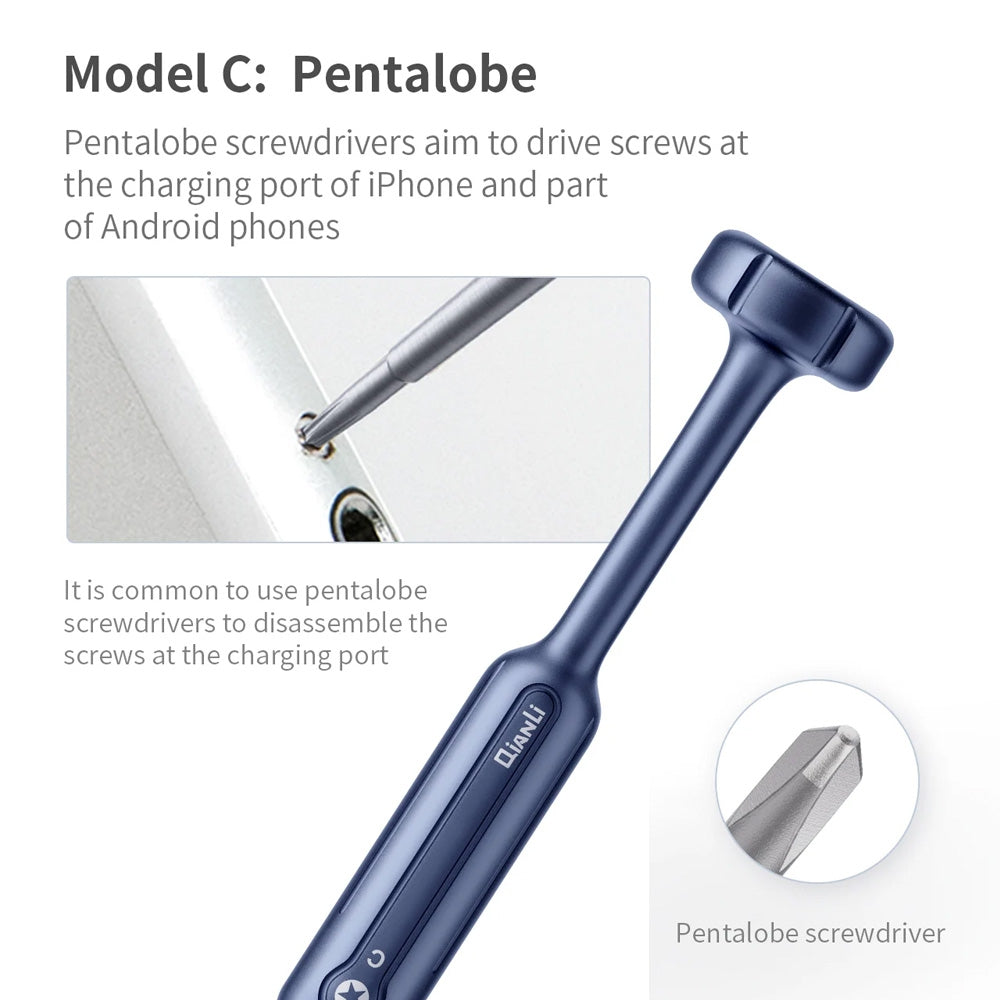 QianLi 2D Flyfish Screwdriver Professional Mobile Phone Repair