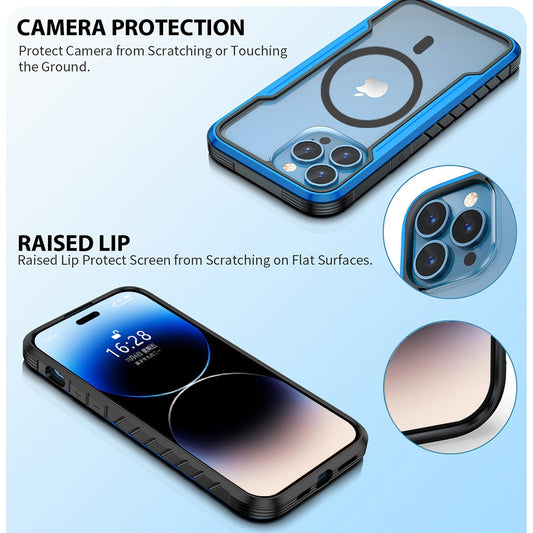 Re-Define Shield Armor Magsafe Case for iPhone 15 Pro — Iridescent