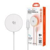 REDEFYNE Qi2.2 25W magnetic wireless charging pad in silver