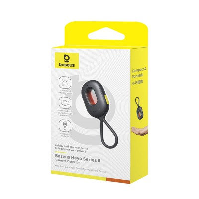 Baseus Heyo Series II Camera Detector – Cluster Black - Brand new