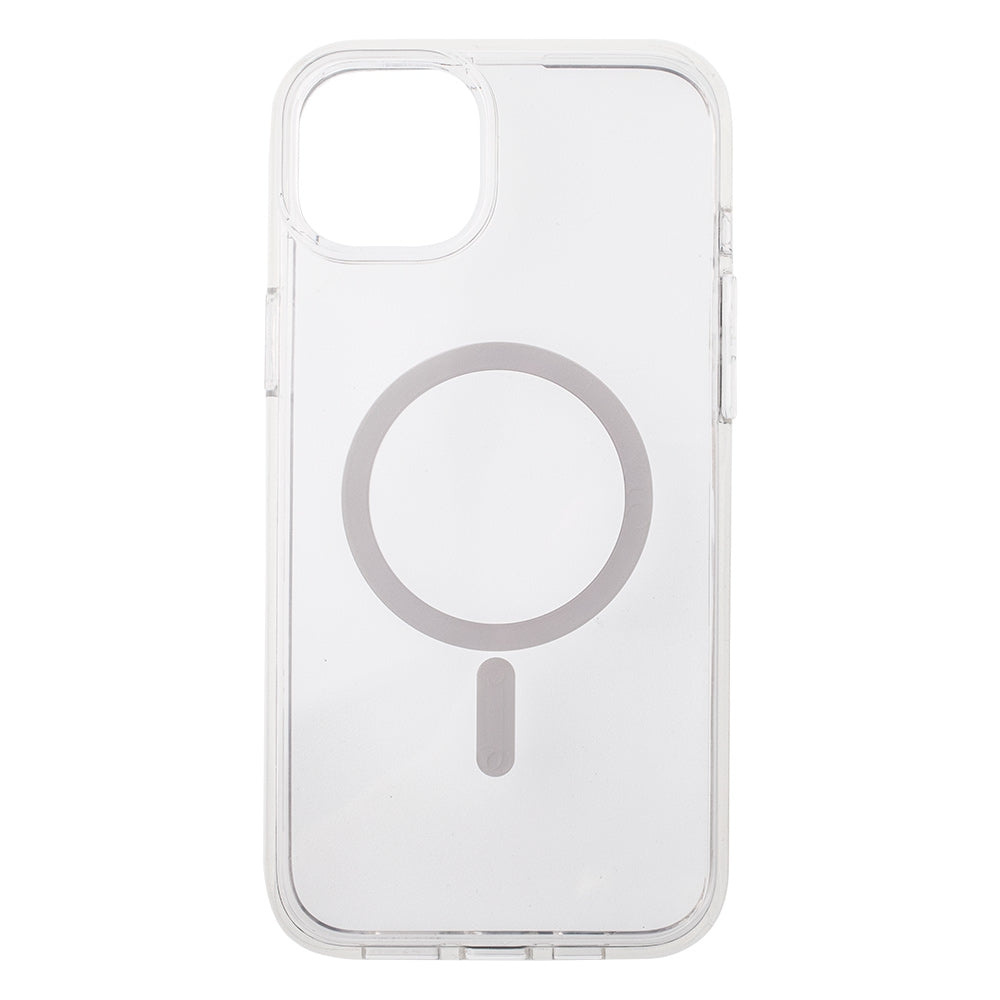 iPhone 13 / 14 Ultimate Shockproof Transparent MagSafe Case Cover — Clear Black