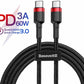 Baseus Cafule Type-C PD2.0 60W Flash Charging Data Cable