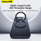 Baseus CyberLoop Series Magnetic Phone Case for iPhone 15 Pro Max - Frosted Black