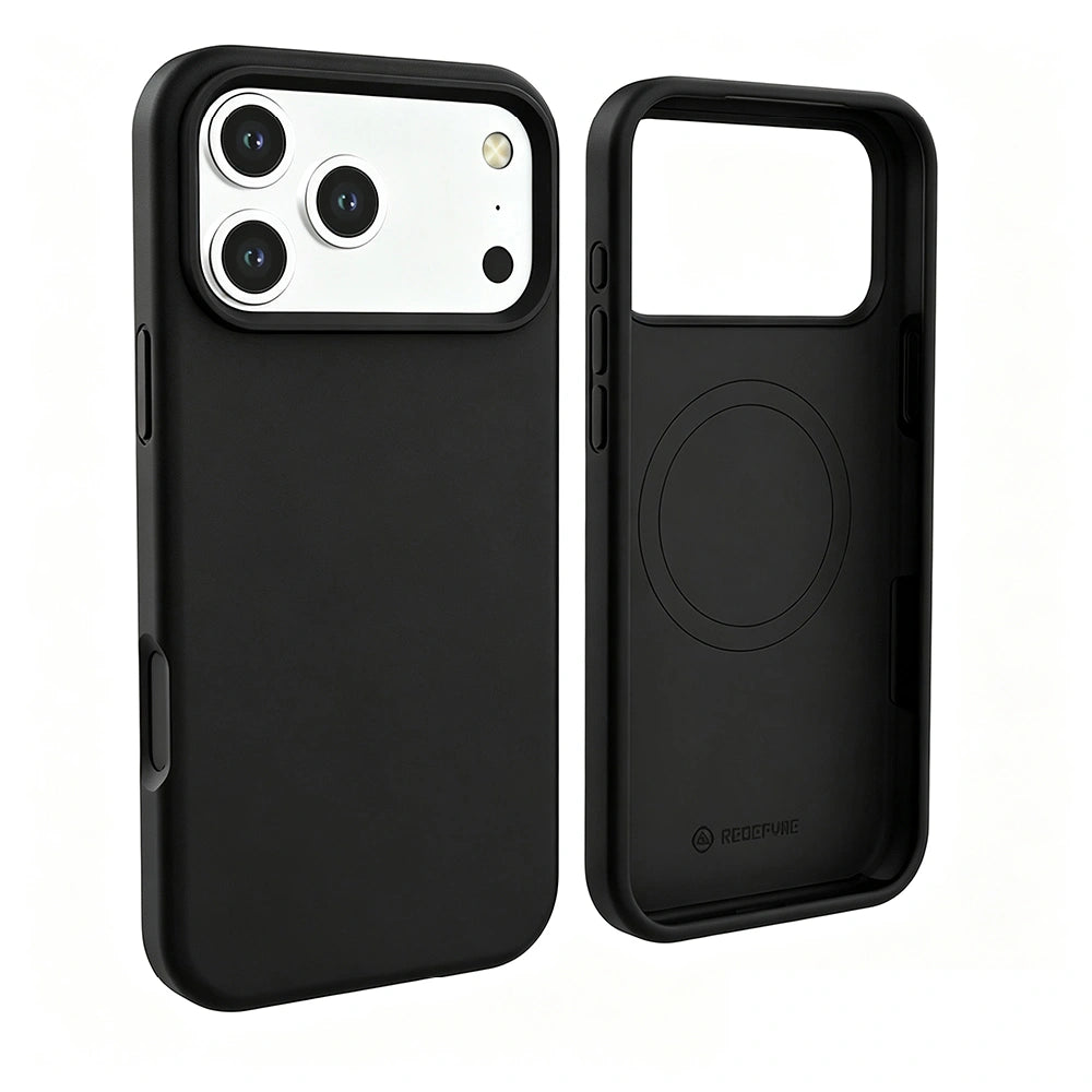 REDEFYNE liquid silicone case with magnetic ring for iPhone 17 Pro