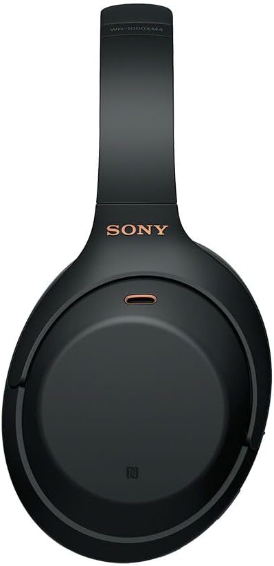Sony WH-1000XM4 Wireless Noise Cancelling Headphones – Black - No Touch Control