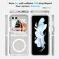 Samsung Galaxy Z Flip6 Ultimate Shockproof Transparent Case Cover with Magnetic Ring — Clear