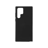 Mercury liquid silicone cover case for Samsung Galaxy S22 Ultra in black