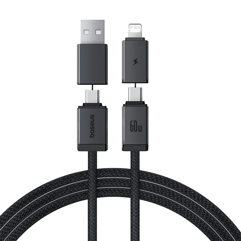 Baseus Versatile 4-in-1 cable - Black