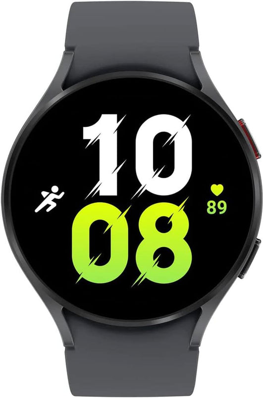Samsung Galaxy Watch5 (44mm, WiFi + Bluetooth + LTE) – Graphite – Watch + Matching Band Only