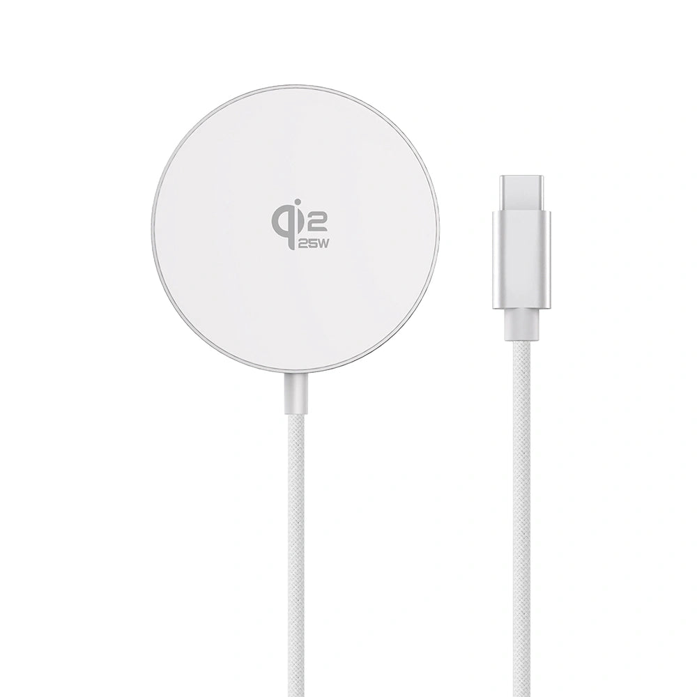 REDEFYNE Qi2.2 charging pad, magnetic alignment with iPhone