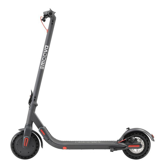 Emoova E100 Electric Scooter - 250W Motor, 30km Range, Foldable Design (Grey, New in Box)