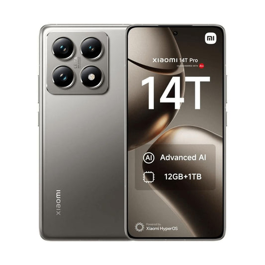 Xiaomi 14T Pro 5G (12GB, 1TB, Titan Grey) – Global Version, Excellent Condition