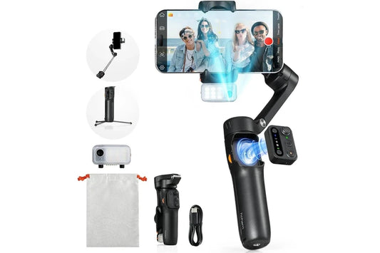 Hohem iSteady V3 Gimbal with AI Tracking (WHITE) - As New