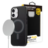 iPhone 17 Pro Hybrid Beatles Shockproof Case Cover with Magnetic Ring — Black
