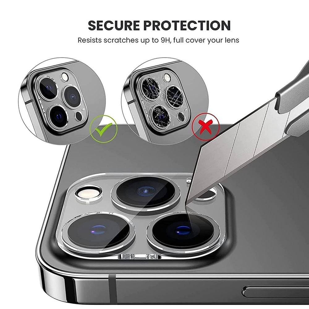 Kinglas 3D Transparent Camera Lens Protector Film — iPhone 15 Pro / 15 Pro Max