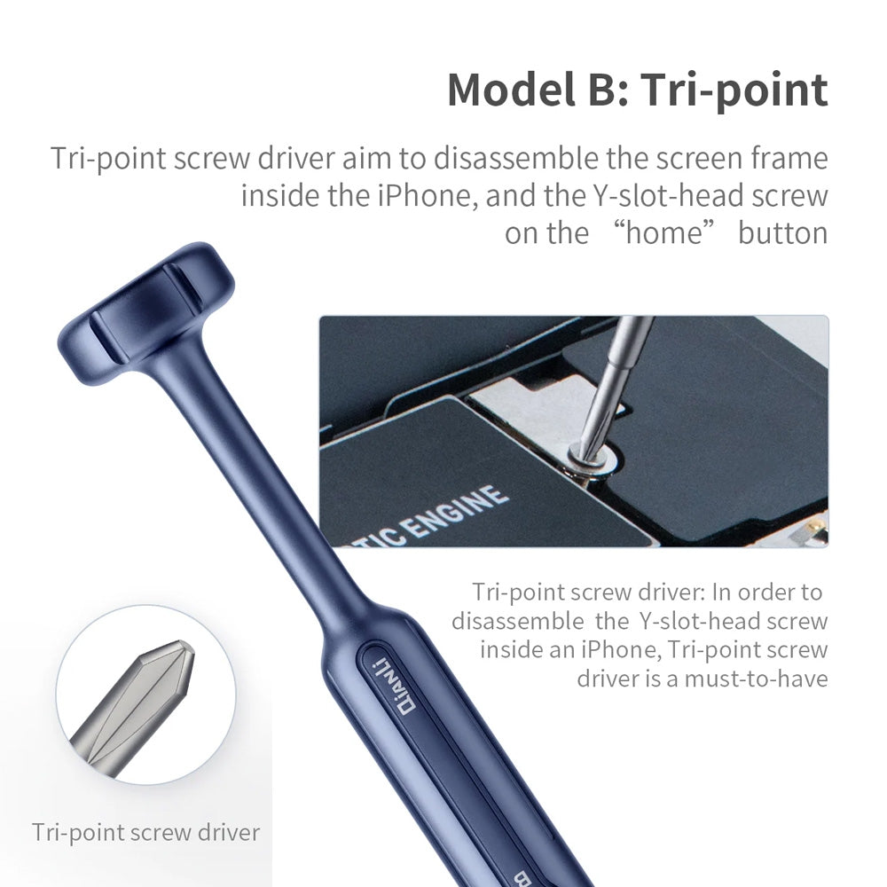 QianLi 2D Flyfish Screwdriver Professional Mobile Phone Repair
