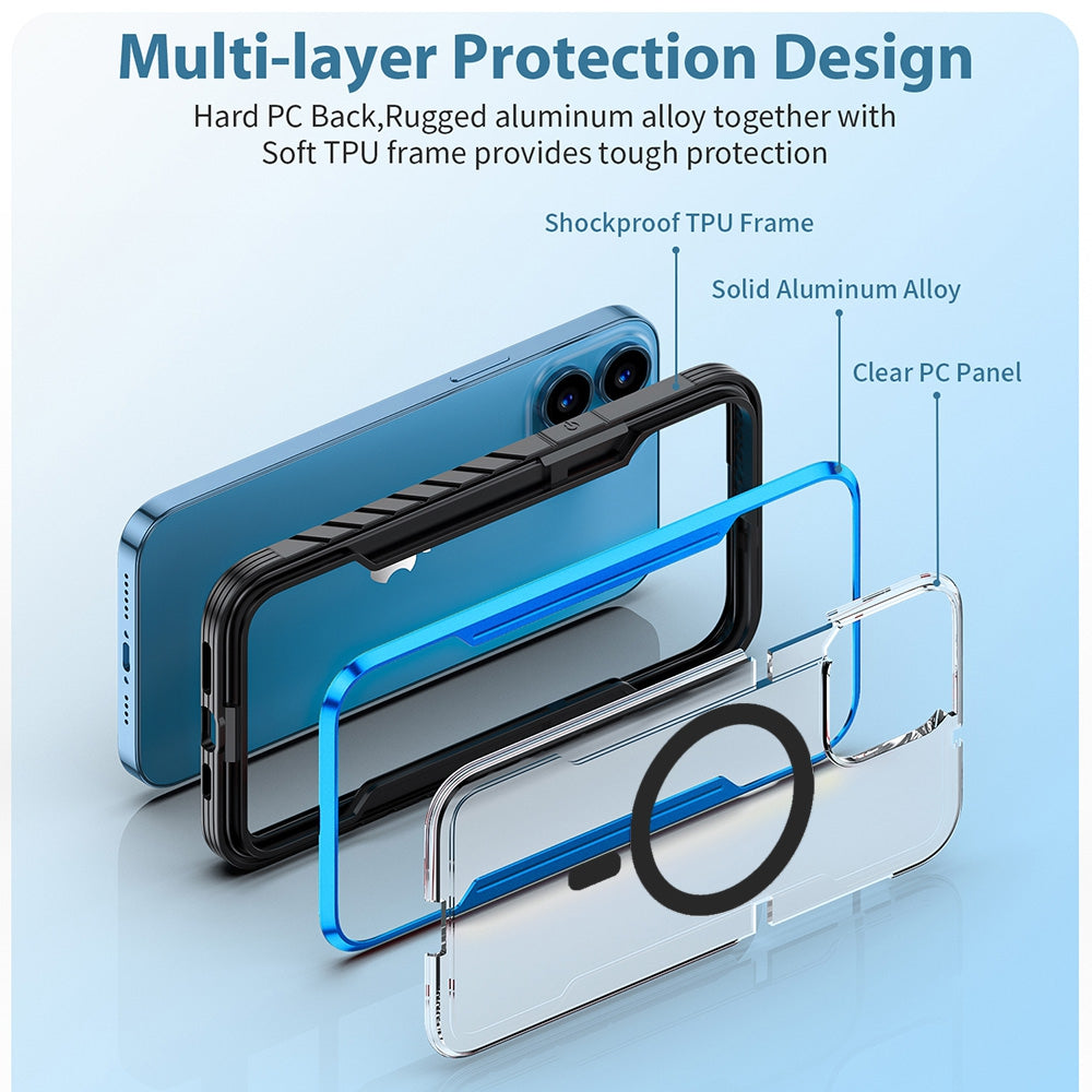 Re-Define Shield Armor Magsafe Case for iPhone 15 Pro — Iridescent