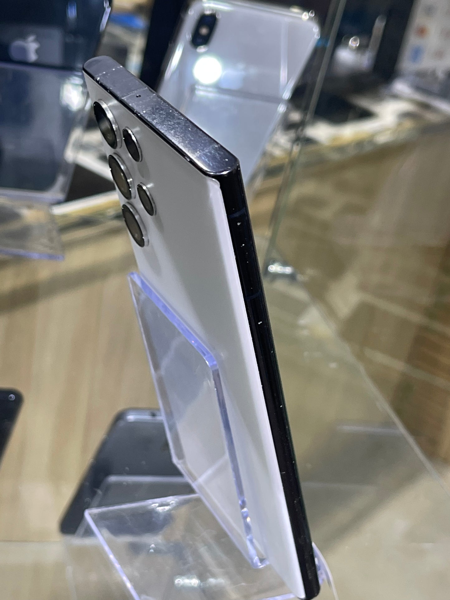 Samsung S22 Ultra 256GB Unlocked Handset Grade C (Refurbished) White (Refurbished)