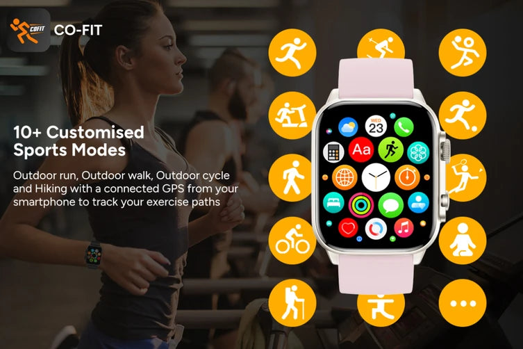 Kogan Active 3 Pro Smart Watch – Pink - As New