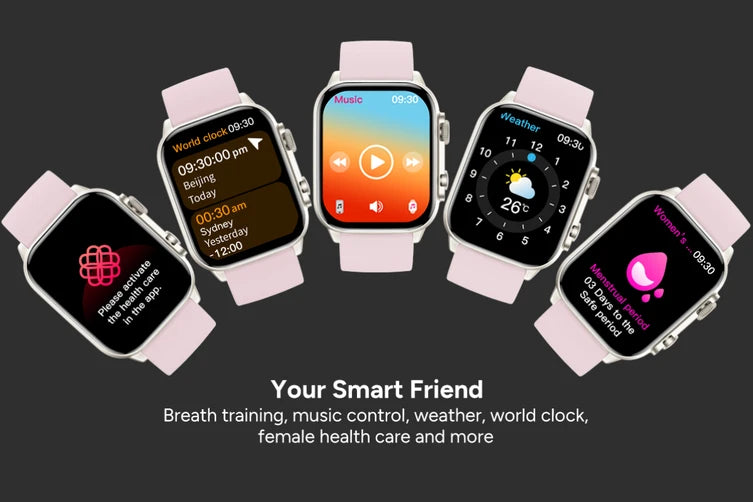 Kogan Active 3 Pro Smart Watch – Pink - As New
