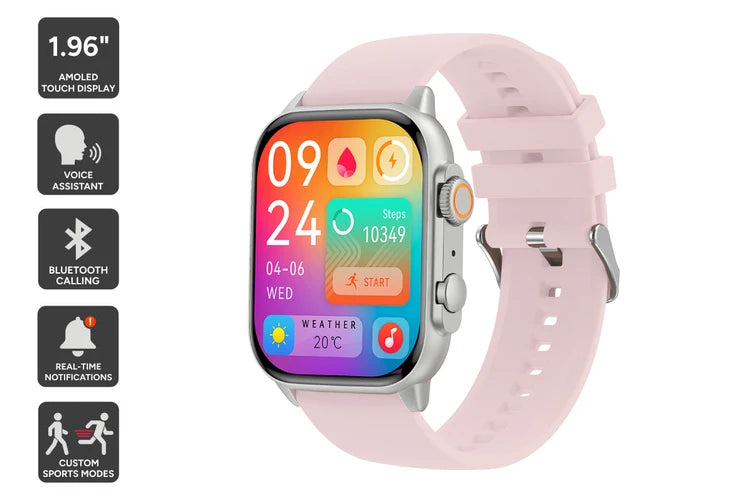 Kogan Active 3 Pro Smart Watch – Pink - As New