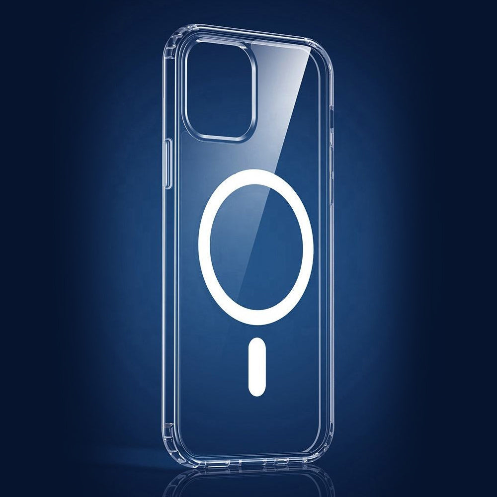 iPhone 13 Pro Re-Define Heavy Duty Transparent Case Cover with Magnetic Ring