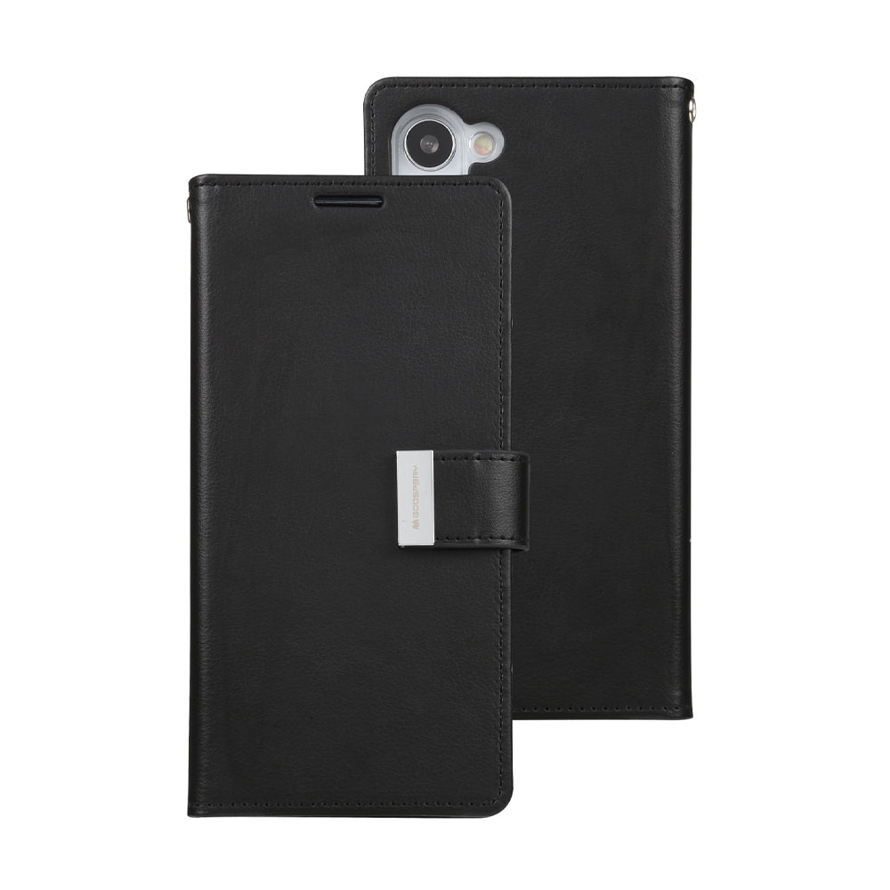 Mercury Rich Diary Case for Samsung Galaxy S23 — Navy