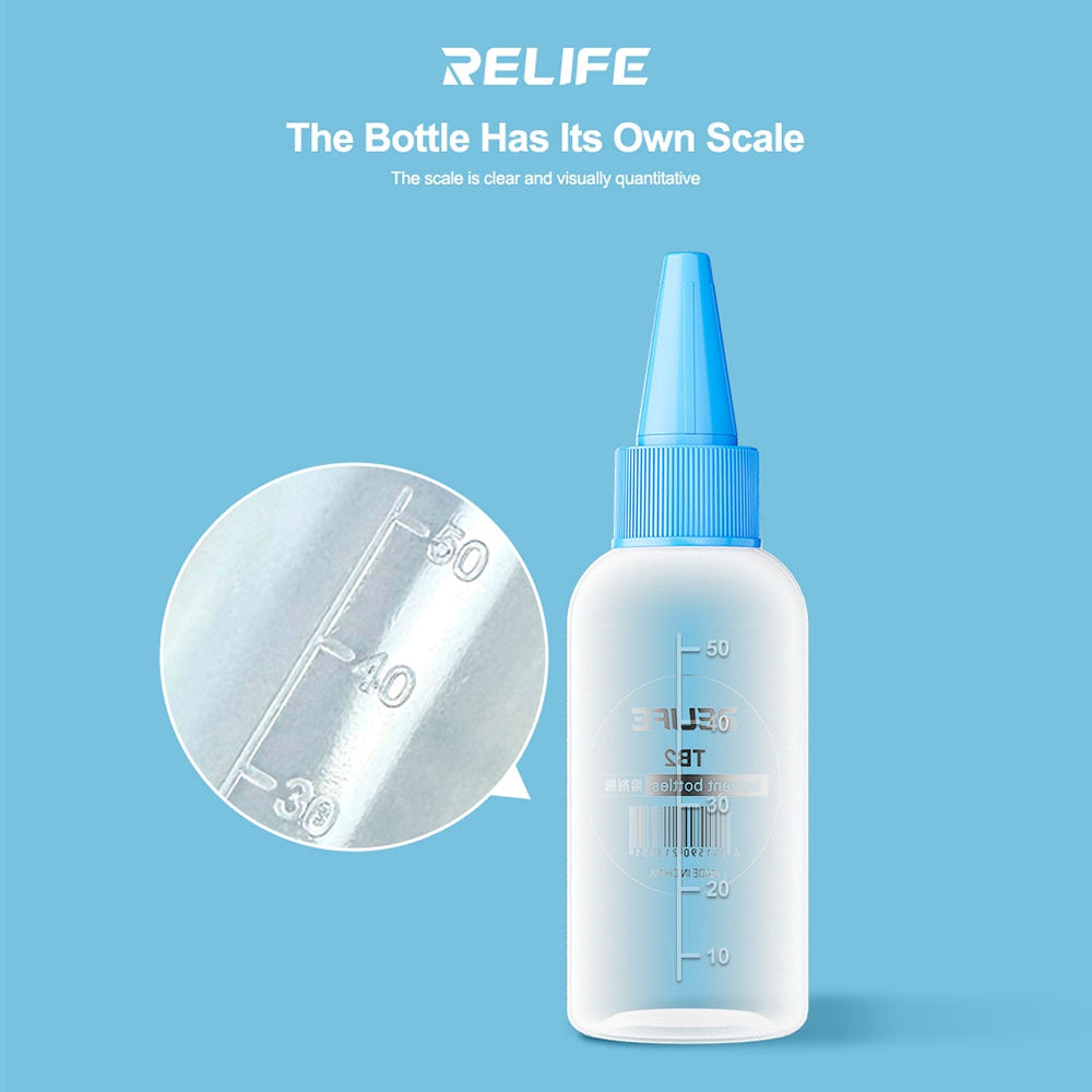 RELIFE TB2 Needle Tube Type Anti-static Solvent Bottle