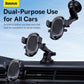 Baseus Ultra Control Pro Series Clamp-Type Car Holder Set-Cluster Black
