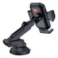 Baseus UltraControl Go Series Clamp-Type Phone Holder (Suction Cup Version)-Cluster Black