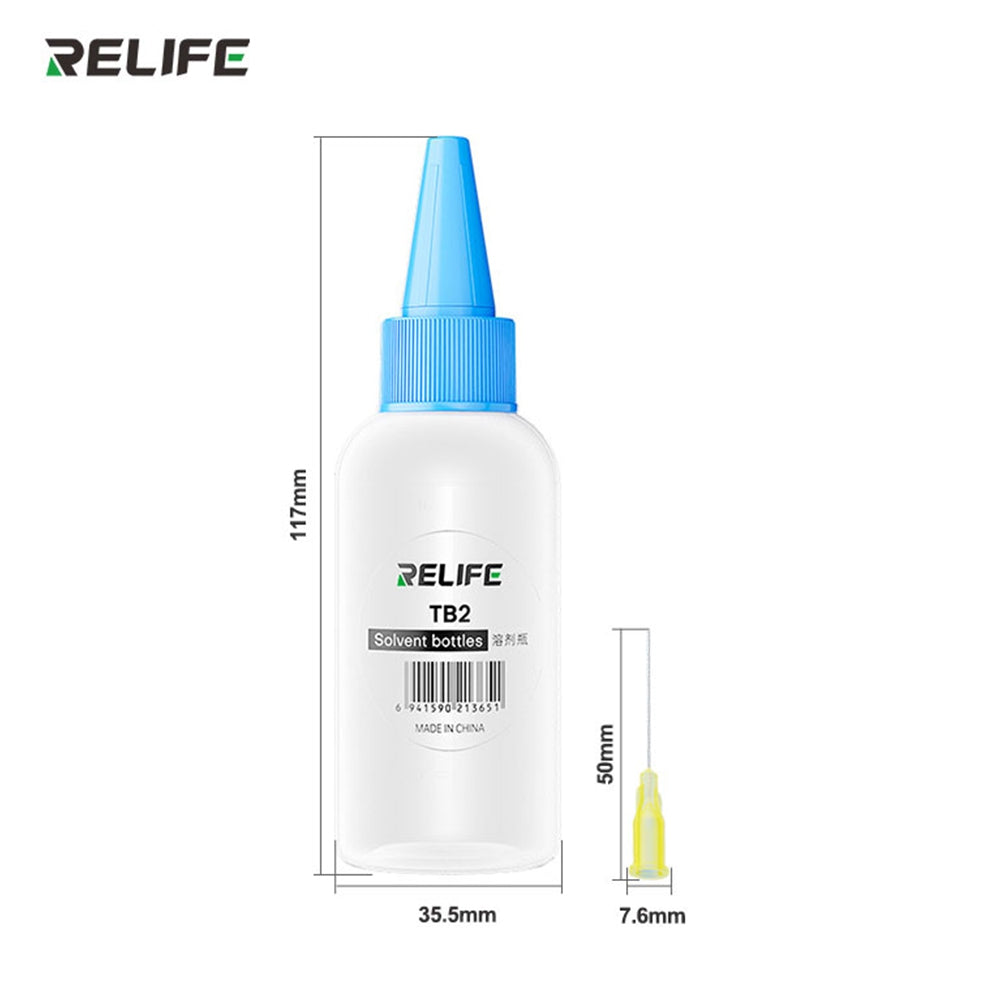 RELIFE TB2 Needle Tube Type Anti-static Solvent Bottle