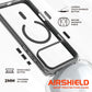 iPhone 17 Pro REDEFINE Airshield Drop Protection Transparent Case Cover — Black