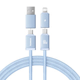 Baseus Versatile 4-in-1 cable - Blue