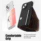 Rail 2 card case iPhone 13 black, in hand