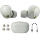Sony WF-1000XM5 True Wireless Noise Cancelling Earbuds - Silver (Pre-Owned, Fully Functional)