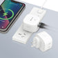 iQuick NANO Energy 1 35W USB-C Dual Ports Charging Adapter-White