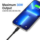 iQuick PowerWire 1 Series TPE Charging & Data Cable Type-C to Lightning (3m) – Brand New