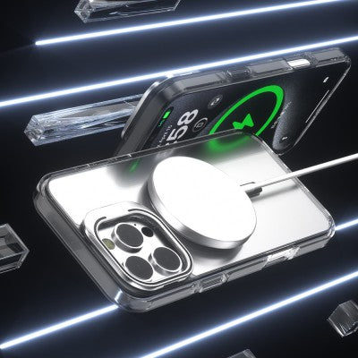 Re-Define Lens Flip Stand Transparent MagSafe Case for iPhone 16 Pro – Brand New