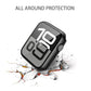 REDEFINE Hard PC Case with Tempered Glass Screen Protector for Apple Watch Series 10 42mm (dark frame)