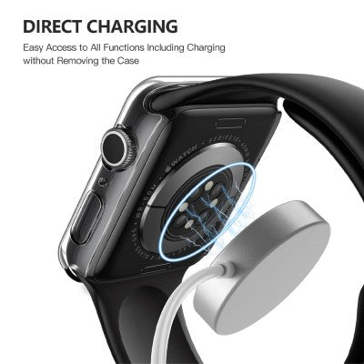Re-Define Hard PC Case with Tempered Glass Screen Protector for Apple Watch Series 10 46mm – Brand New
