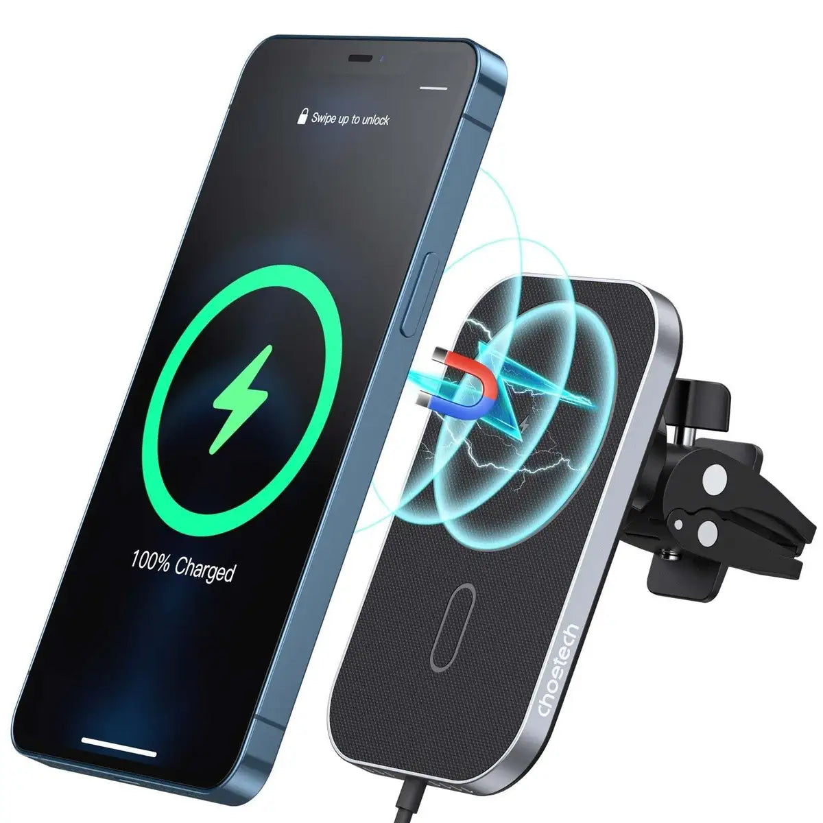 Choetech MagLeap Magnetic Wireless Car Charger