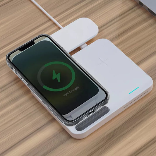 iQuick T5 3 in 1 Multi Functions Wireless Charger Stand