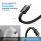 iQuick Braided USB-C to USB-C Fast Charging Cable 1M for iPhone 15 16 Series
