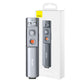 Baseus Orange Dot Wireless Presenter – Red Laser (Charging Version, Grey) NEW