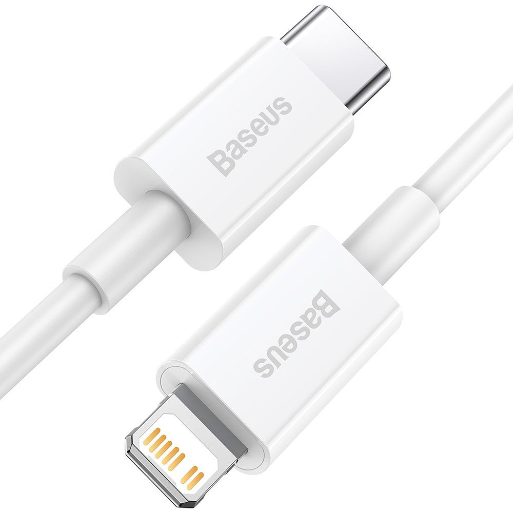 Baseus Superior Series Fast Charging Data Cable Type-C to iP PD 20W 1M (White)