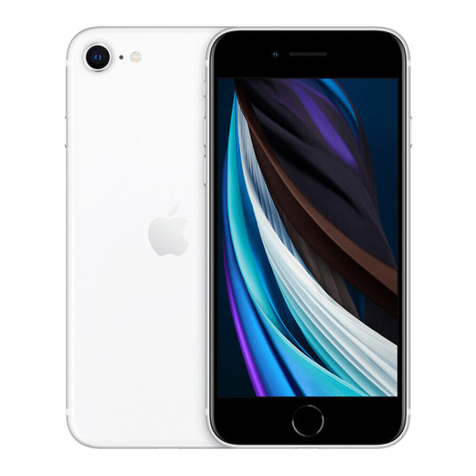 iPhone SE 128GB (2nd Gen) 2020 Handset Refurbished (White) (Batt 100%)