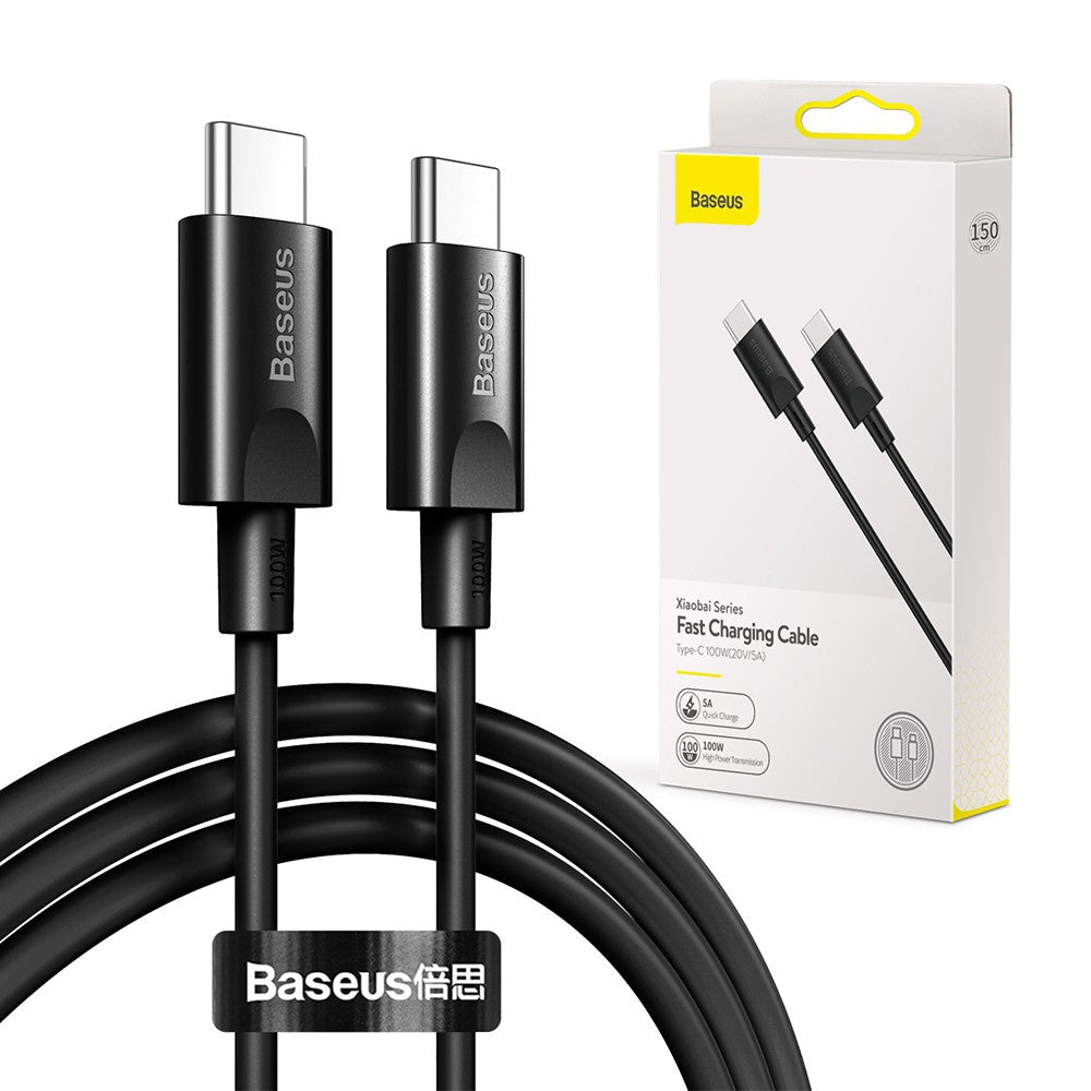 Baseus Xiaobai Series Fast Charging Cable Type-C 100W (20V/5A) 1.5M