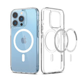 Clear Hybrid Magsafe Case Cover with Magnetic Ring for iPhone 13 Pro Max
