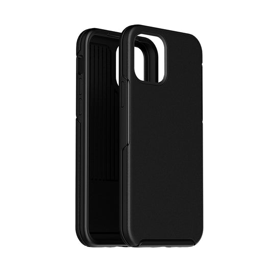 Hybrid Beatles Shockproof Case Cover for iPhone 12 / 12 Pro (6.1'') (BLACK)