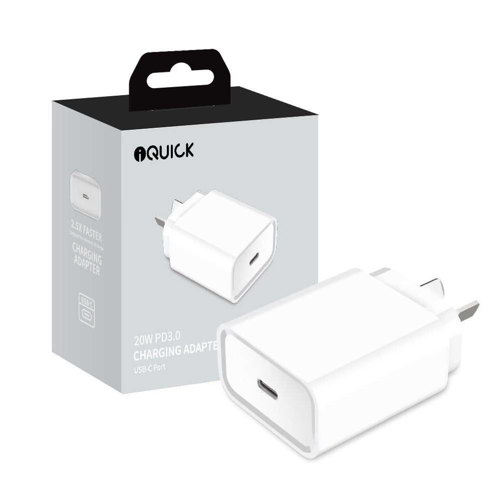 iQuick 20W PD3.0 Charging Adapter